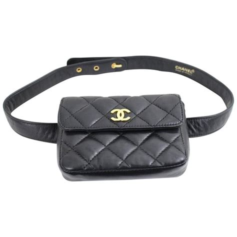 chanel leather belt bag|chanel belt bag price.